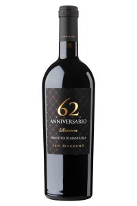 San Marzano 62 Anniversario Primitivo di Manduria Riserva 2018 - 750 M