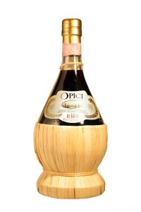 Opici Chianti Fiasco Wicker Basket - 750 ML