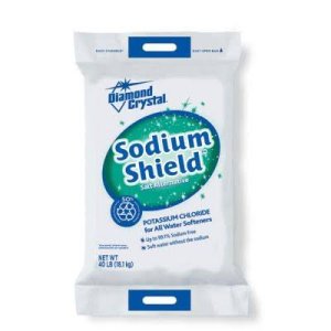 Diamond Crystal Sodium Shield Water Softener Salt - 40 lb bag