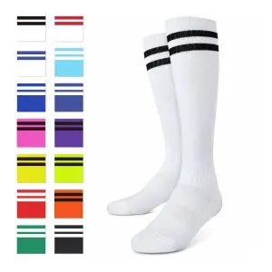 Classic Sports Athletic Breathable Unisx High-Top Soccer Socks