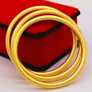 Vietnamese sand gold 5mm traditional craftsmanship bracelet,