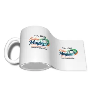 Custom Full set of color-printed mugs
